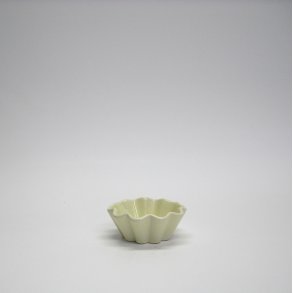 Muffinsform med blget kant pistacie