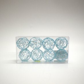 Wire balls turkis