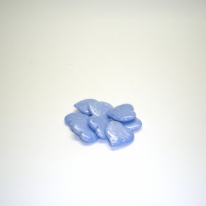 Acryl hjerter lysebl 40mm