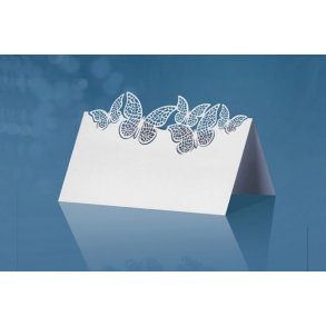 Bordkort sm� sommerfugle st�ende 10stk