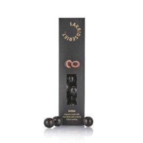 Lakridseriet Dubai Lakrids med fldechokolade & sort crunchy overtrk  