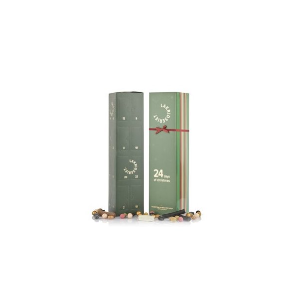 Julekalender fra Lakridseriet grnstribet  500g