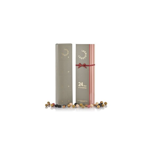 Julekalender fra Lakridseriet gr�stribet  360g