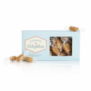 Kjaramjel Fabrjkken Fldekaramel med mandler og havsalt