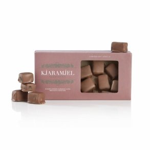 Kjaramjel Fabrjkken Lakridsfudge med fldechokolade