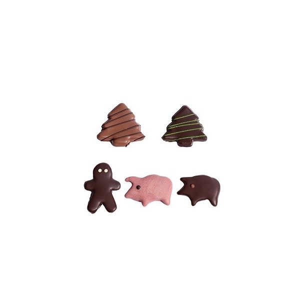 20g mixede marcipan figurer