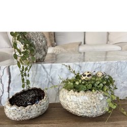 Porcelnsskjuler, stor sand.