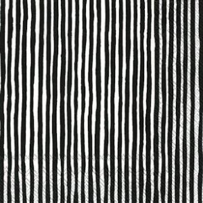 Marimekko Varvunraita sort/hvid lunch