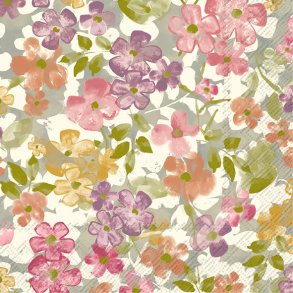  IHR Juna Cream Green Lunch 33x33CM 20 STK.