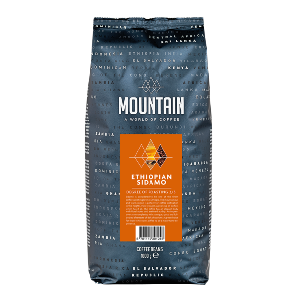 Mountain Etiopisk Sidamo HB kaffe