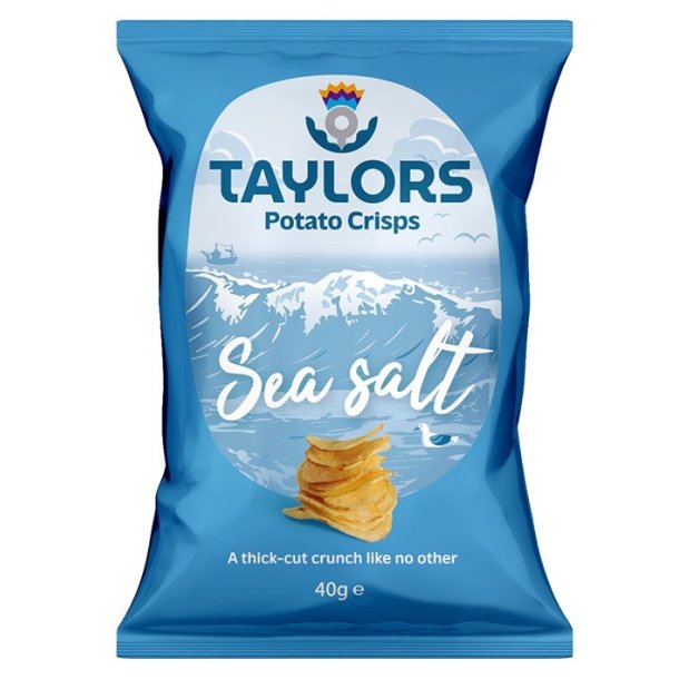40g. Taylors Seasalt chips