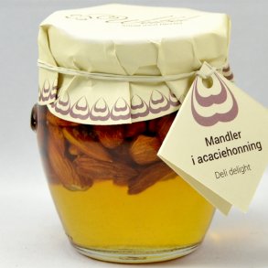 Mandler i Acaciehonning