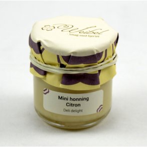 Honning med citron, mini