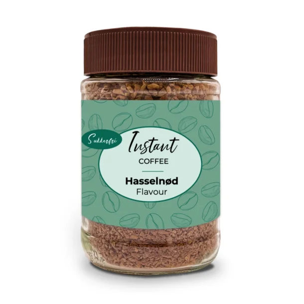 Hasselnd instant kaffe 