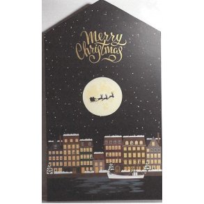 Luksus julekalender hus Dubai inspireret fra Cocoture mrkebl hus 1265g