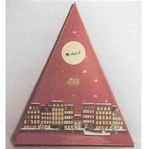 Julekalender mix af Cocoture fyldte chokoladekugler 270g