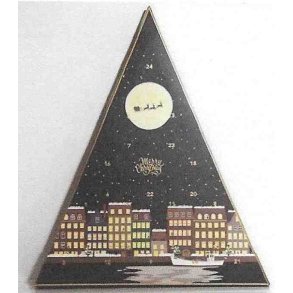 Julekalender mix af Cocoture fyldte chokoladekugler 270g