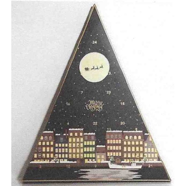 Julekalender mix af Cocoture fyldte chokoladekugler 270g