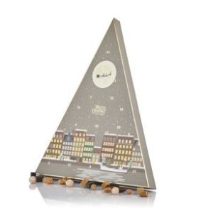 380g mix af karameller i varm gr Cocoture trekant kalender