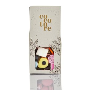 90g lakridskonfekt i gr Cocoture dragbox