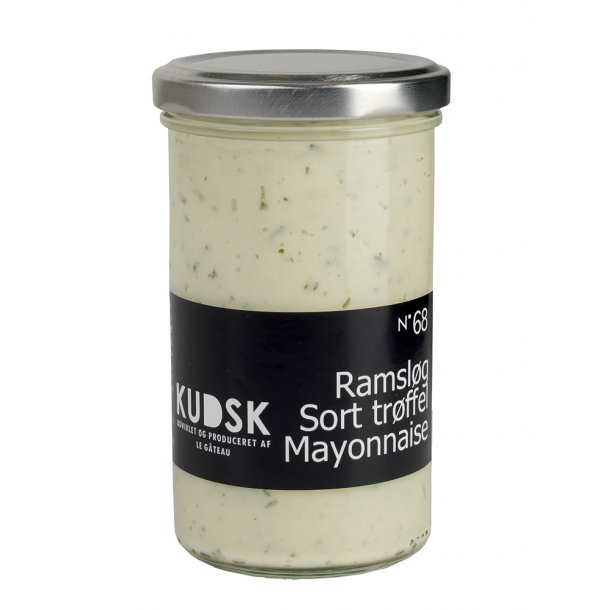 Kudsk Ramslg sort trffel mayonnaise nr. 68