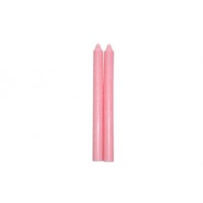 Kronelys 30 cm Abrikos