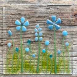 Glasplader saml selv: I bl farver