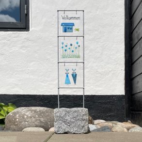 Rionet: 3 plader - bl�, model 004