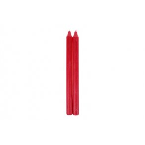 Kronelys 30 cm Cherise