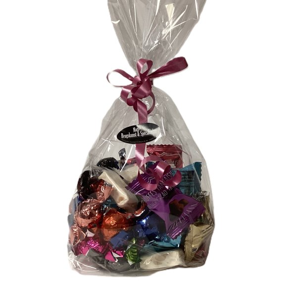 Chokolade i foliepose