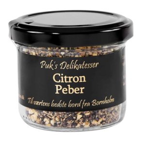 Puk�s. Delikatesse  Citron peber