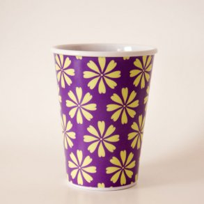 Krus m. gule blomster 