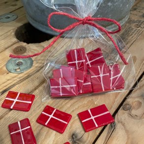 Glas flag til bordet.