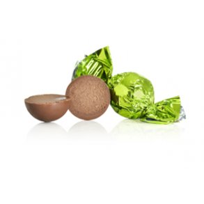 Cocoture lysegrn chokoladekugle - fldechokolade med lakrids