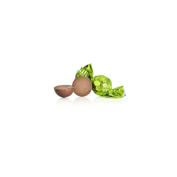 Cocoture lysegrn chokoladekugle - fldechokolade med lakrids