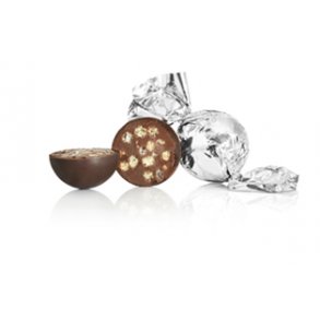 Cocoture slv chokoladekugle - mrk chokolade med crisp