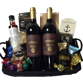 Gavekurv hyg dig med italiensk vin