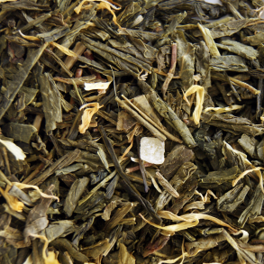 Grn Sencha mango te