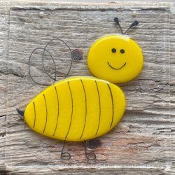 Glasplader saml selv: I grn og gule farver