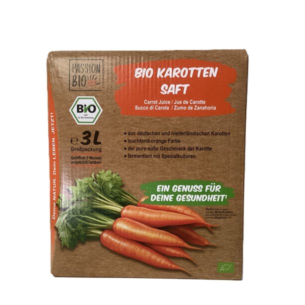 �kologisk Gulerodsjuice 3,0 l