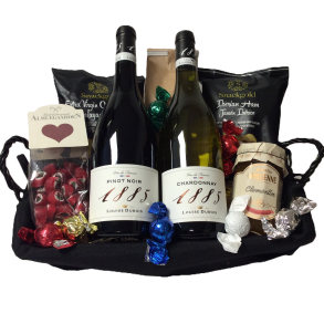 Julekurv med franske vine