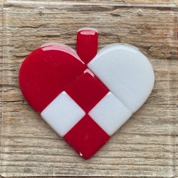 Glasplader saml selv: Jul i rde farver.