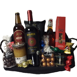 Julekurv med Italiensk vin