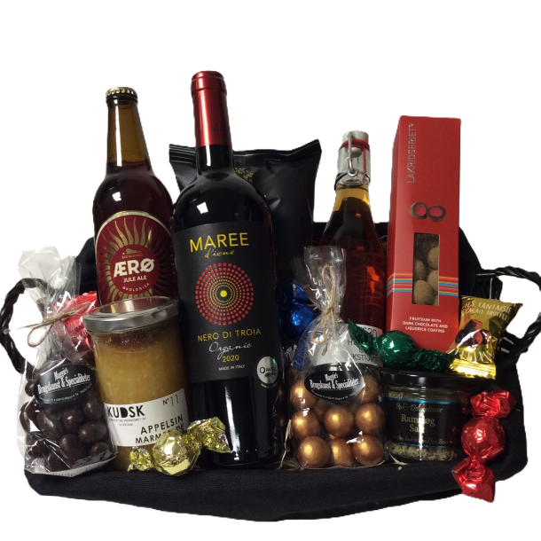 Julekurv med Italiensk vin