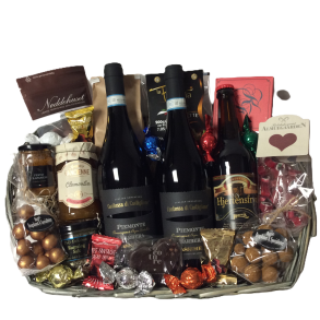 Julekurv med Italiensk vin