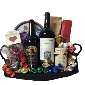 Julekurv med julegodter