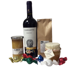 Julepose med italiensk r�dvin