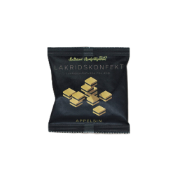 Lakridskonfekt appelsin fra Hattesens