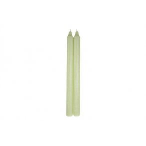 Kronelys 30 cm Lysegrn