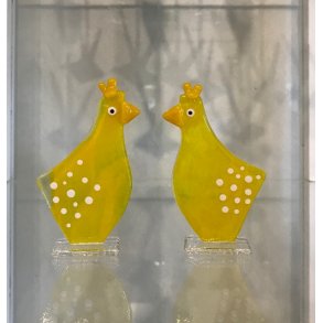 Glas Pske kylling p fod 